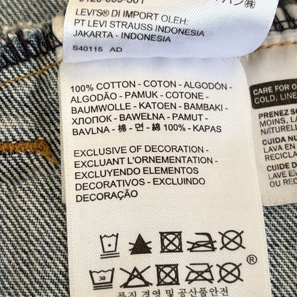 Levi’s Original Trucker Jean Jacket - Picture 12 of 16